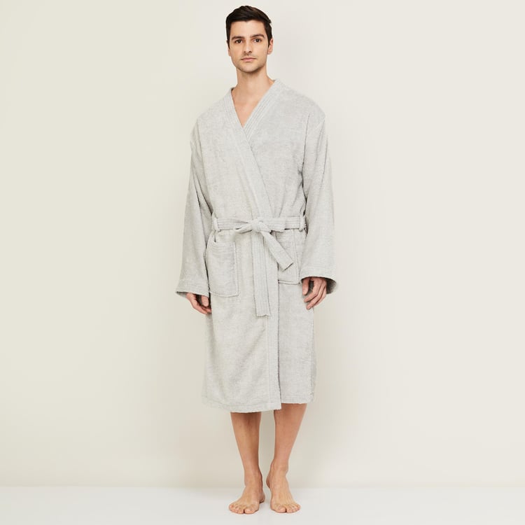 Harbour Cotton Men Bathrobe - L