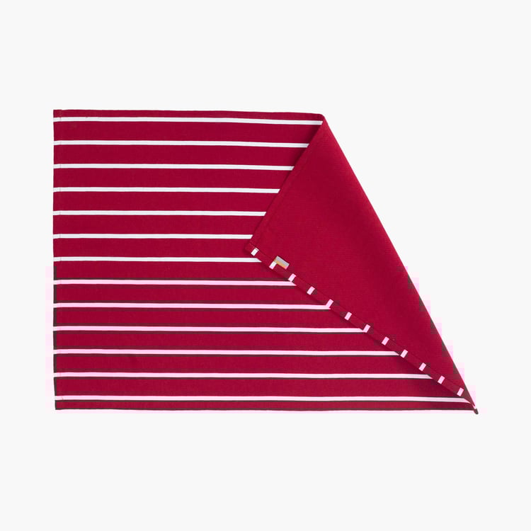 MASPAR Celtic Set of 3 Cotton Kitchen Towels - Red