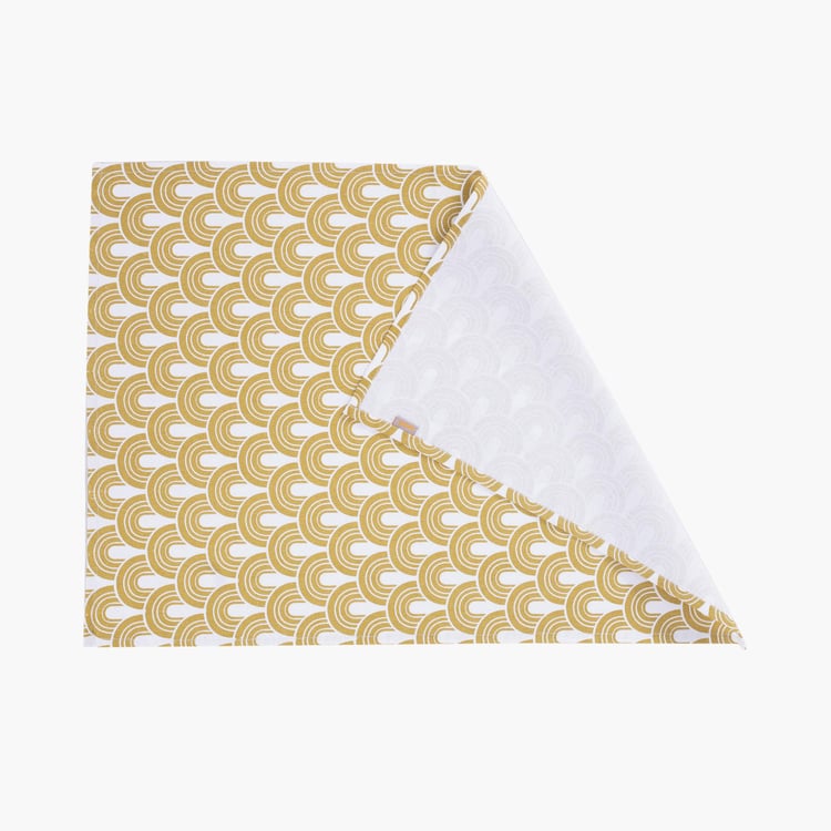 MASPAR Russel Set of 2 Cotton Kitchen Towels - Yellow