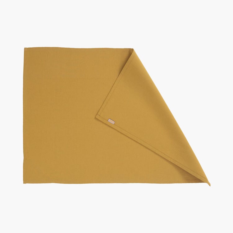 MASPAR Russel Set of 2 Cotton Kitchen Towels - Yellow