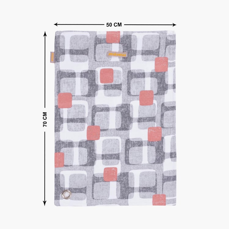 MASPAR Scandi Block 5Pcs Cotton Printed Kitchen Linen Set