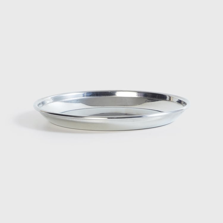 Blaze Stainless Steel Small Plate - 18cm