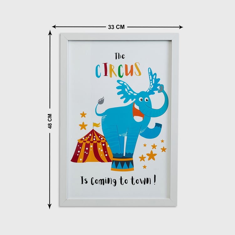 Corsica Slate Kids Circus Picture Frame - 33x48cm