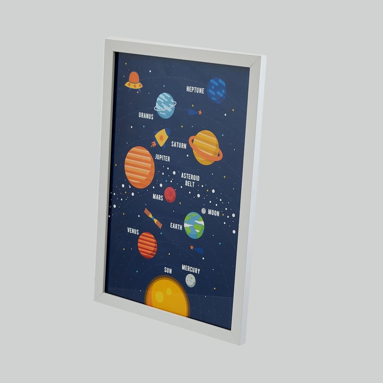 Corsica Slate Kids Solar System Picture Frame - 34x48cm