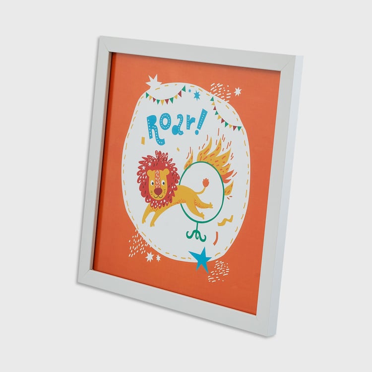 Corsica Slate Kids Lion Picture Frame - 33x33cm