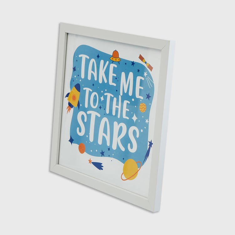 Corsica Slate Kids Star Picture Frame - 33x33cm