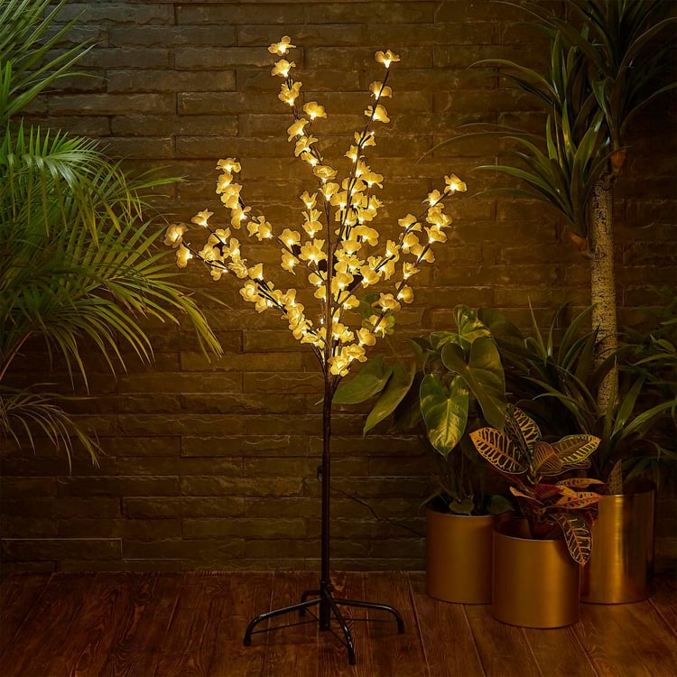 Serena Blaze Fabric Blossom Tree - 100 LEDs