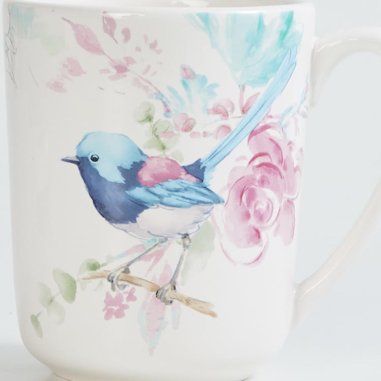 Moksha Liberty Printed Stoneware Mug - 370ml