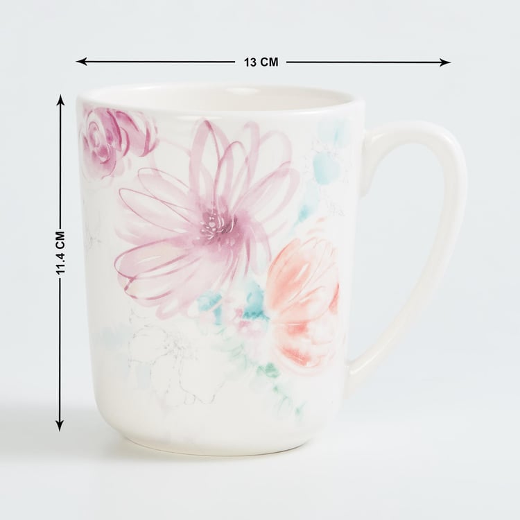 Moksha Liberty Printed Stoneware Mug - 340ml