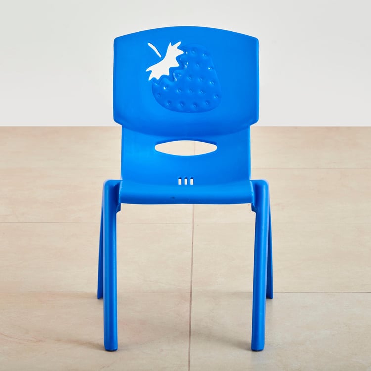 Zack Polypropylene Kids Chair - Blue