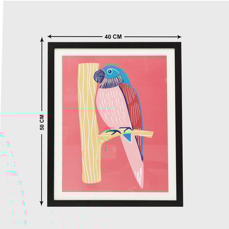 Artistry MDF Bird Tree Modern Art - 40x50cm