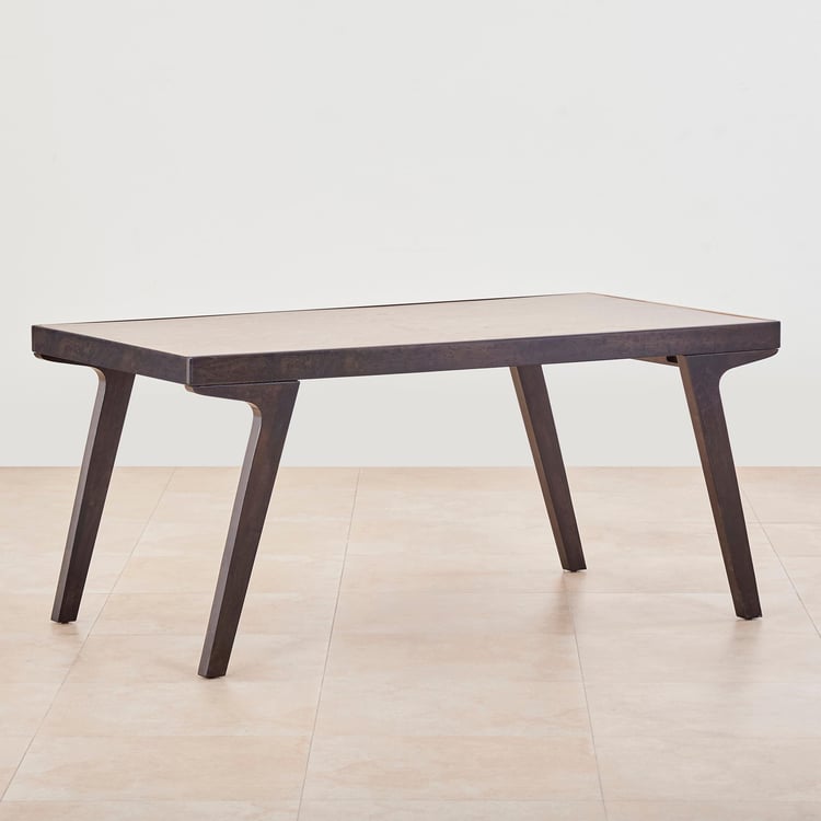 Kiro 6-Seater Dining Set with Chairs - Black