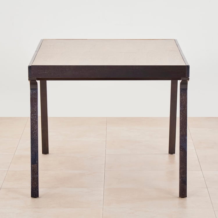 Kiro 6-Seater Dining Set with Chairs - Black