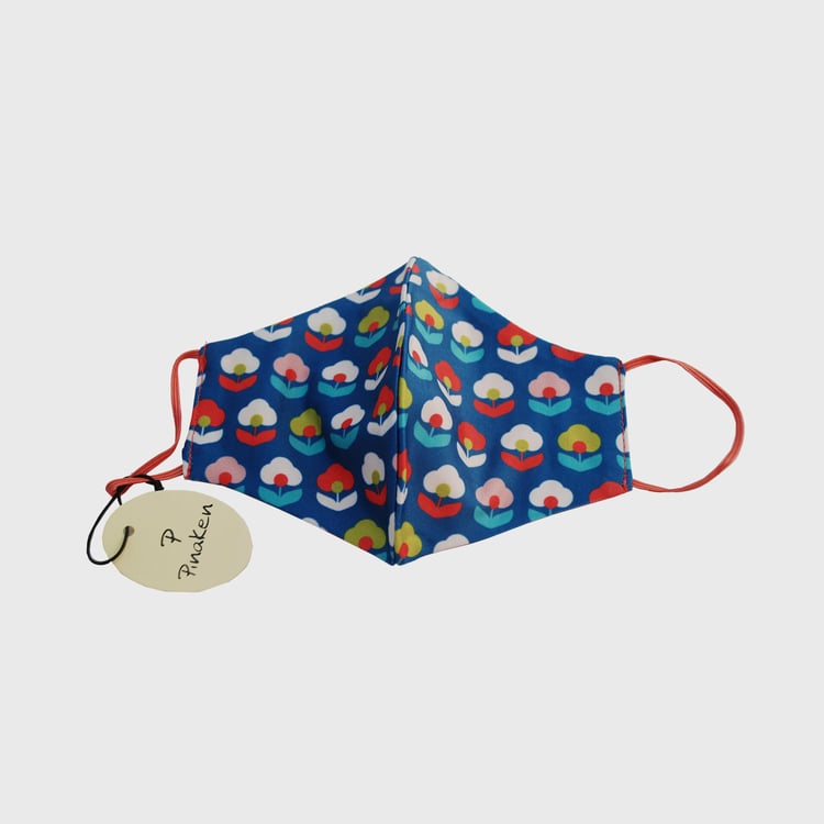 PINAKEN Retroglitz Printed Washable Face Mask