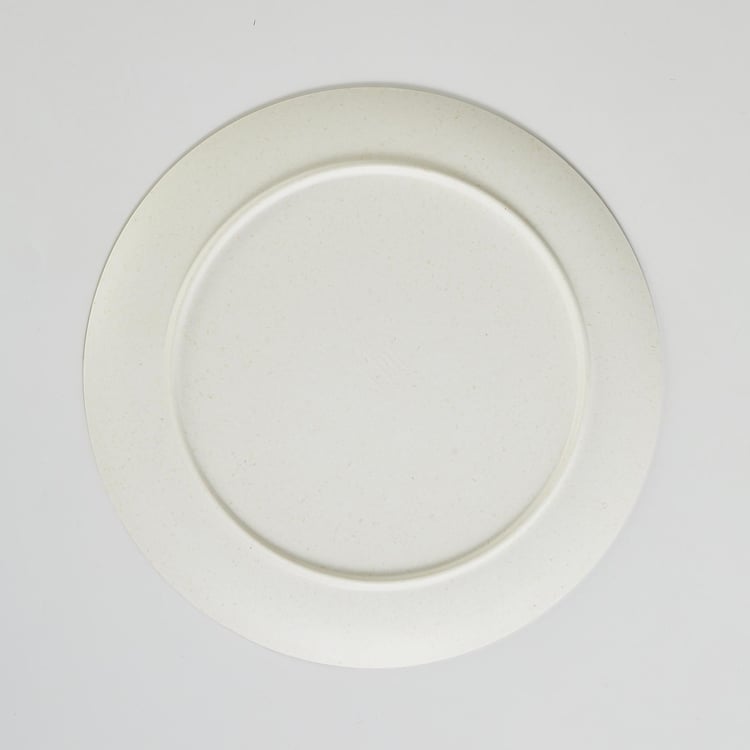 Nature Squad Niger Bamboo Fibre Dinner Plate - 24.8cm - Set of 4