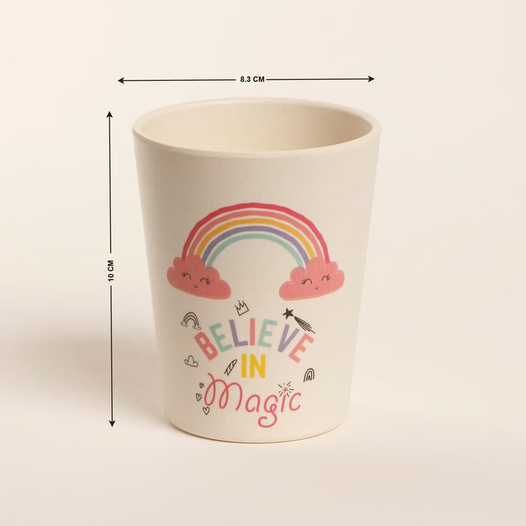 Wonderland Juven Printed Bamboo Fibre Kids Dinner Set - 5Pcs