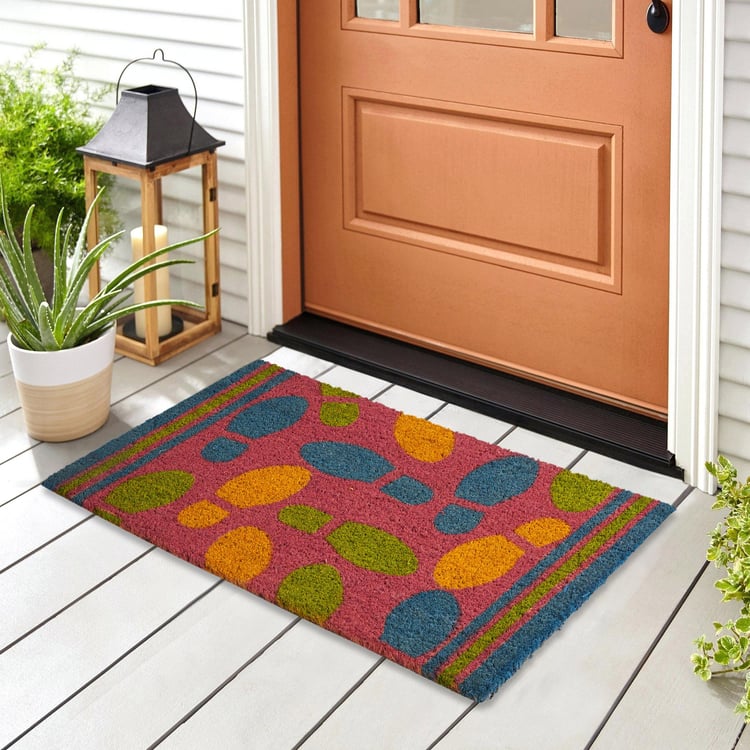 Corsica Footsteps Coir Printed Doormat - 40x60cm