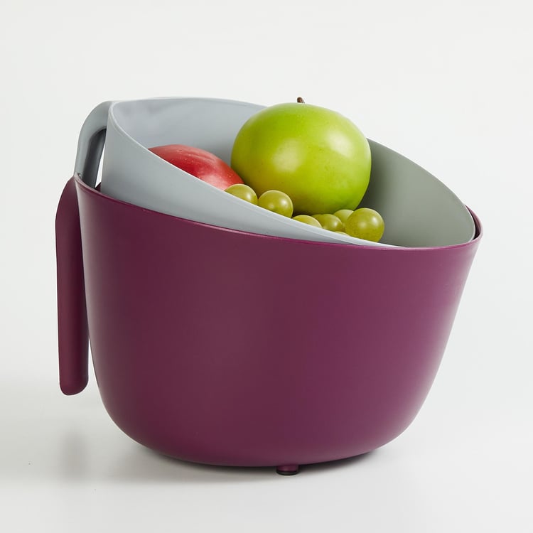 Colour Connect Colander and Mixing Bowl Set