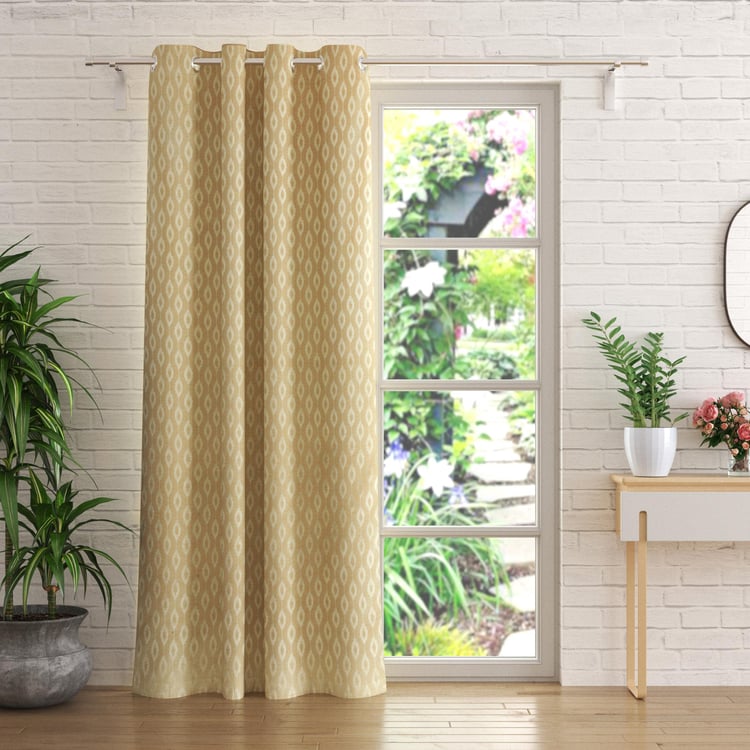 Calamus Jacquard Blackout Door Curtain