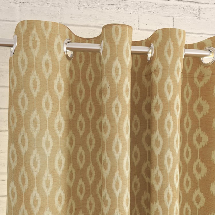 Calamus Jacquard Blackout Door Curtain