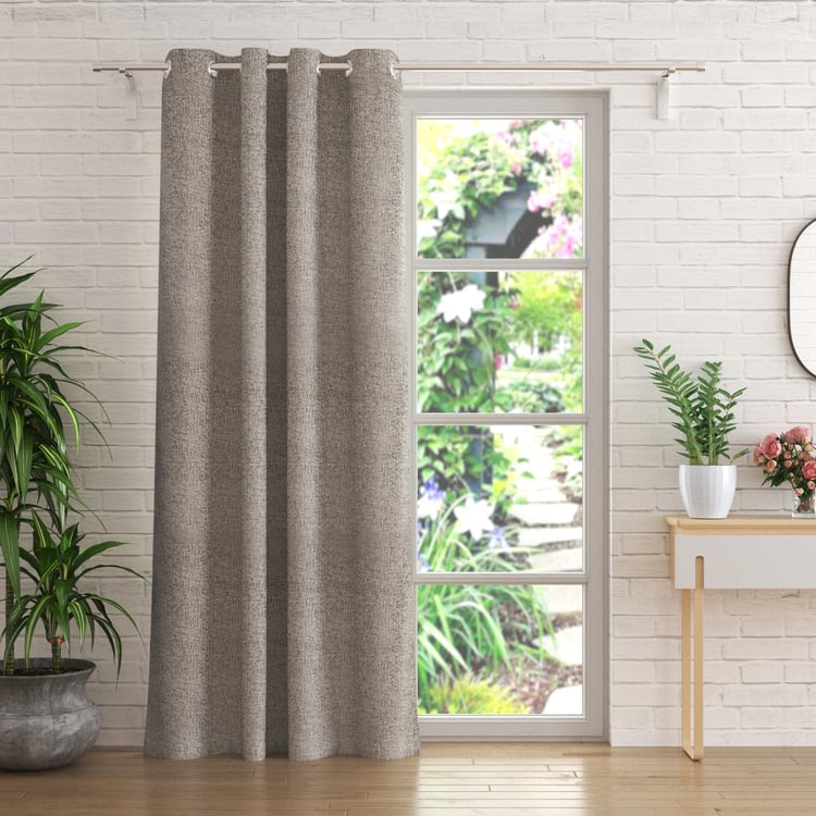 Calamus Jacquard Blackout Door Curtain