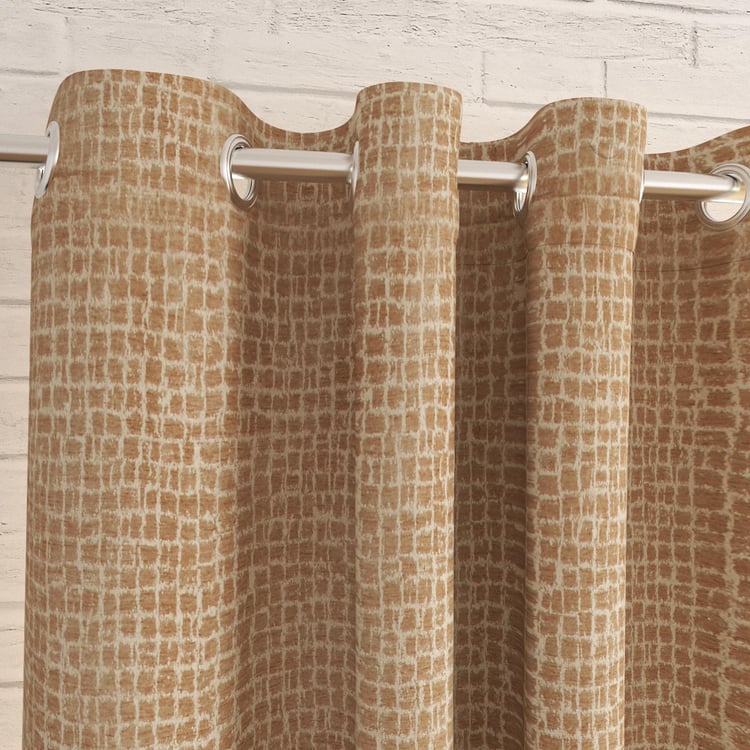 Calamus Jacquard Blackout Door Curtain