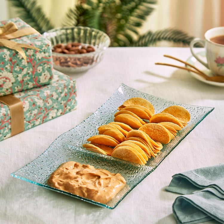 Abaco Maina Sectional Glass Serving Platter