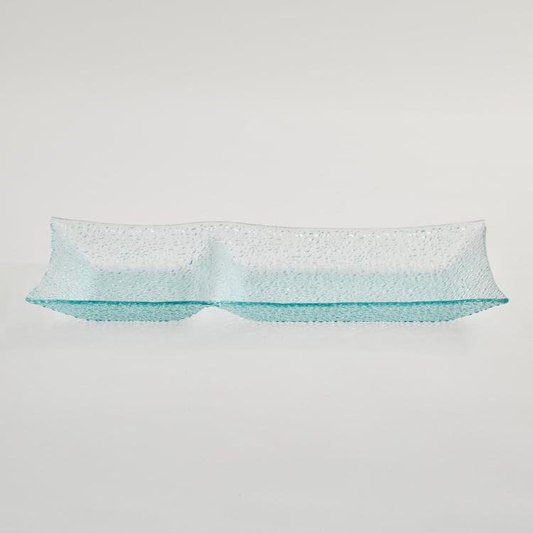Abaco Maina Sectional Glass Serving Platter