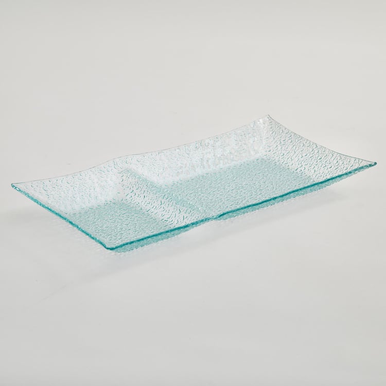 Abaco Maina Sectional Glass Serving Platter