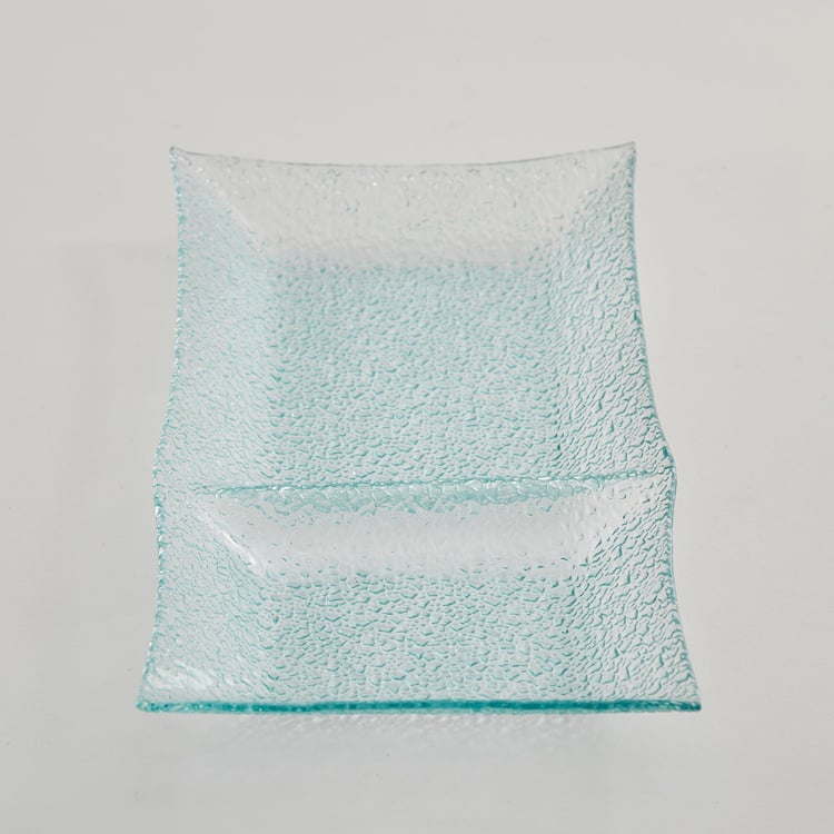 Abaco Maina Sectional Glass Serving Platter