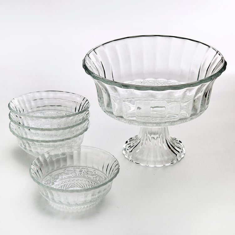 Abaco Maina Glass Serving Bowl - 5Pcs