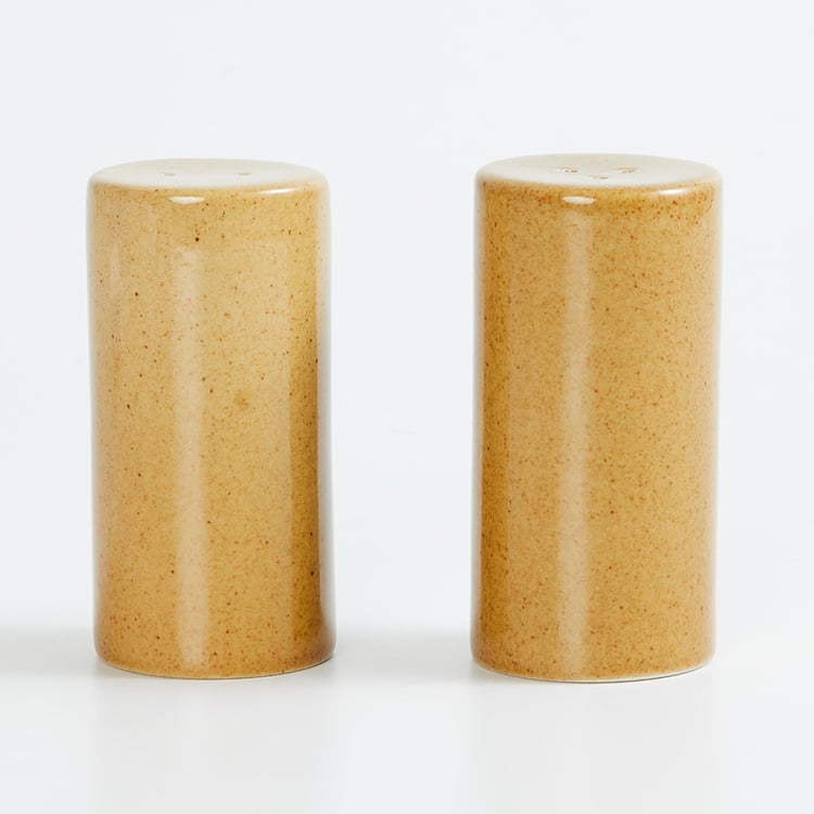 Mirage Set of 2 Stoneware Salt and Pepper Shakers - 50gm