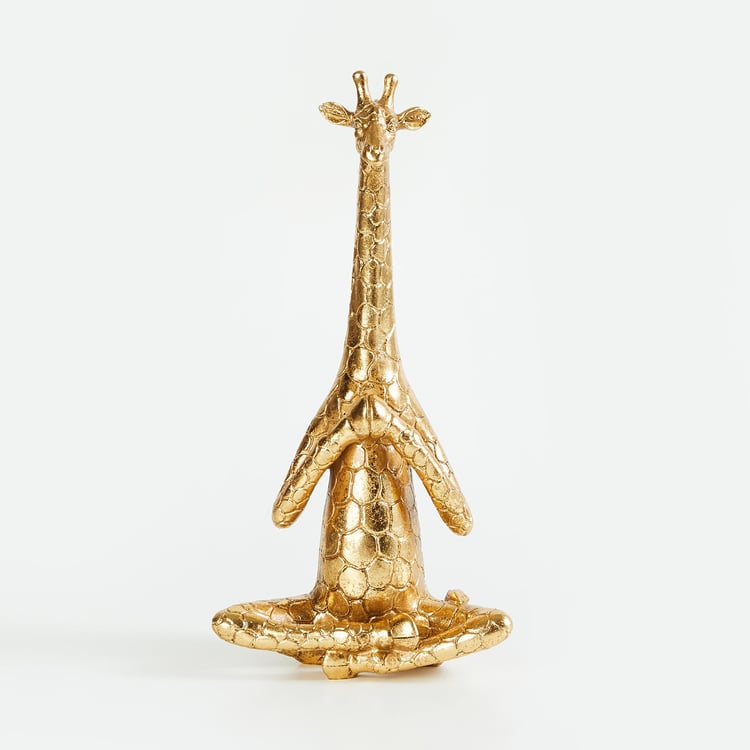 Splendid Polyresin Giraffe Figurine