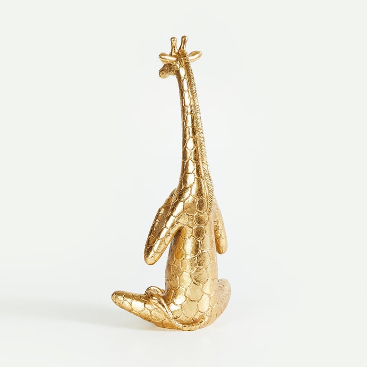 Splendid Polyresin Giraffe Figurine