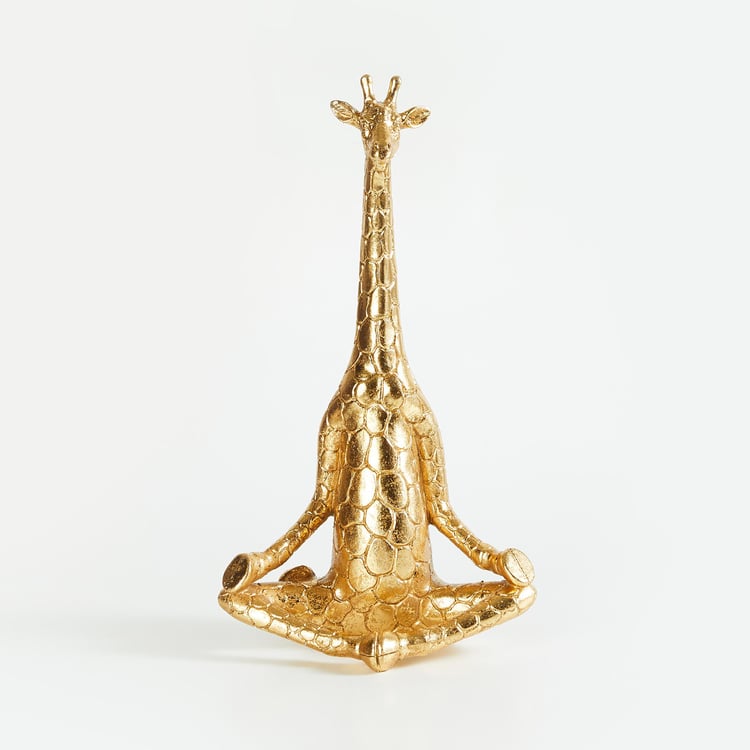 Splendid Polyresin Giraffe Figurine