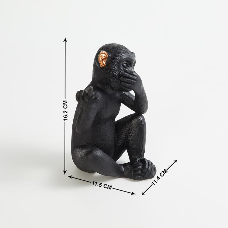 Splendid Polyresin Monkey Figurine