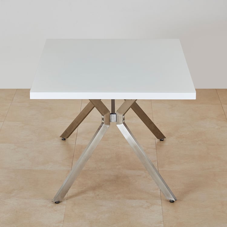 Mandalay 6-Seater Dining Table - White