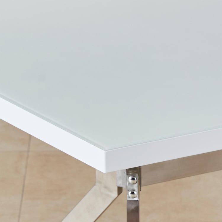 Mandalay 6-Seater Dining Table - White