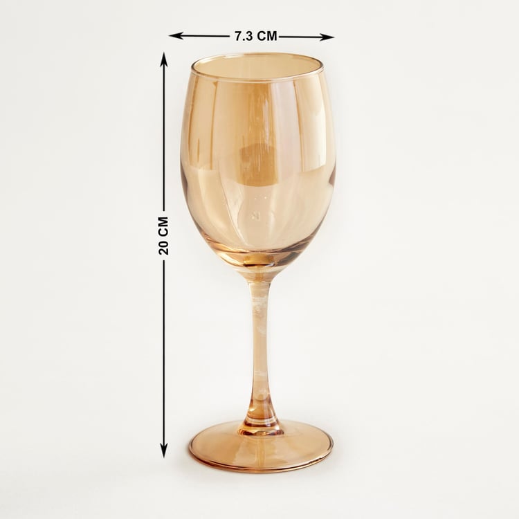 Showstopper Seong Amber Wine Glass - 330ml - Set of 4