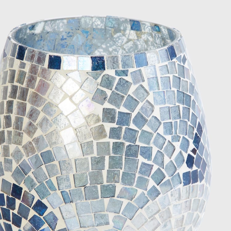 Mable Glass Art Deco Mosaic Vase