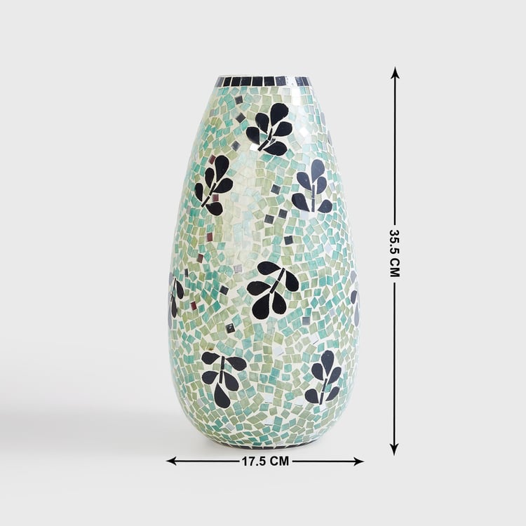 Buy Fiesta Mable Glass Mosaic Tall Vase from Home Centre at just INR 1799.0
