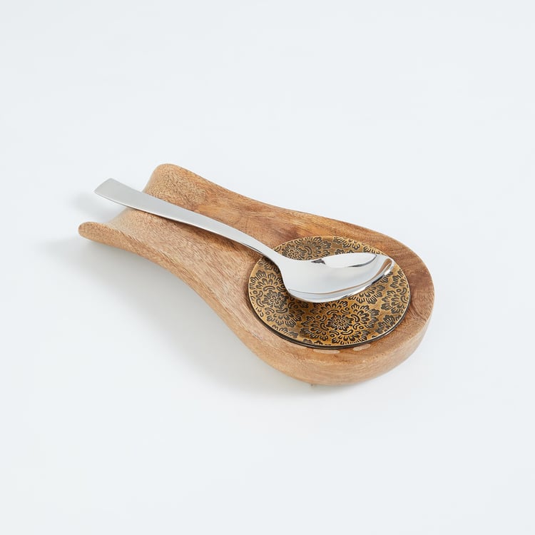 Mirage Wood Spoon Rest