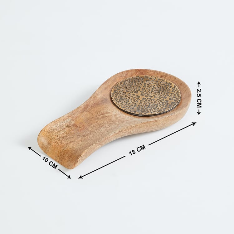 Mirage Wood Spoon Rest