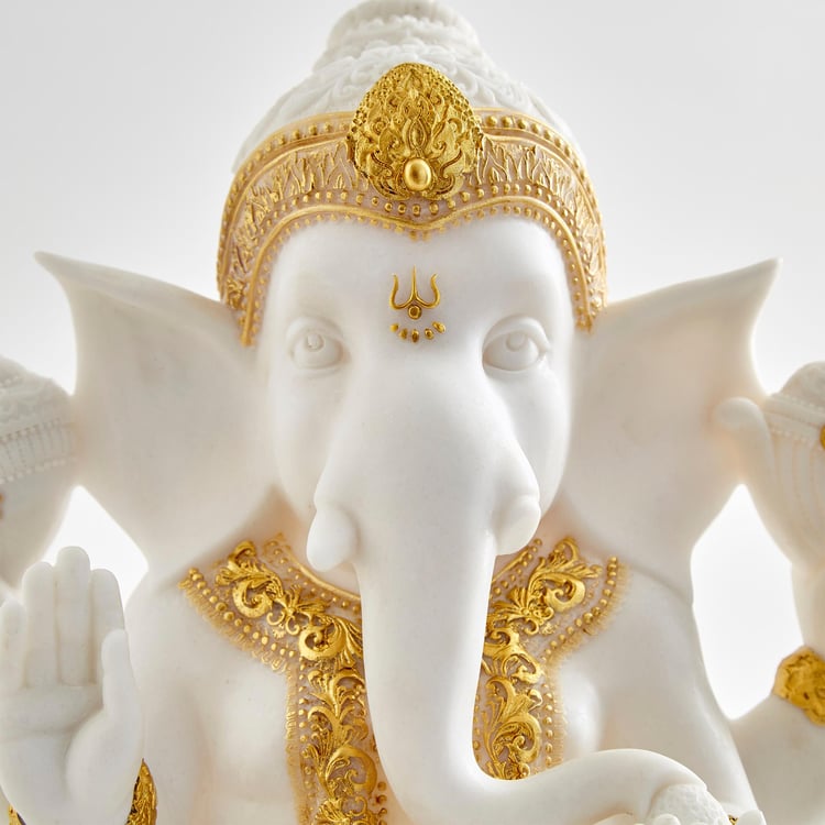 Dhayana Polyresin Ganesha Figurine