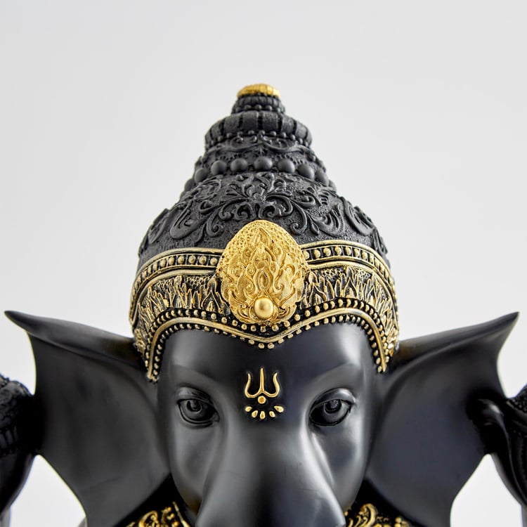 Dhayana Polyresin Ganesha Figurine