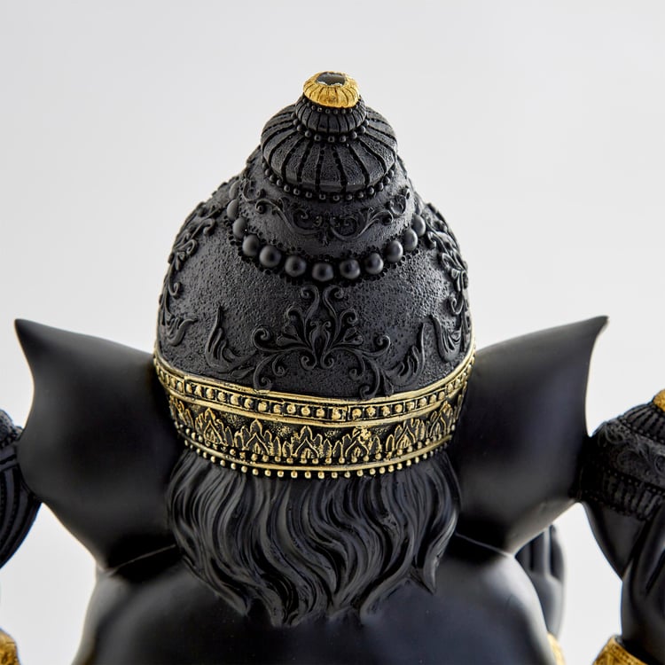 Dhayana Polyresin Ganesha Figurine