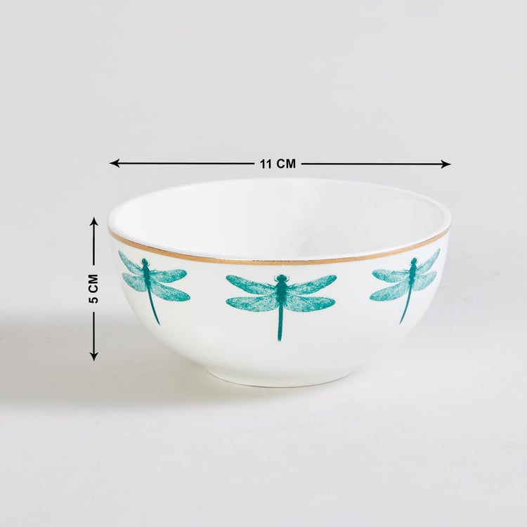 Corsica Dragonfly Bone China Katori - 240ml