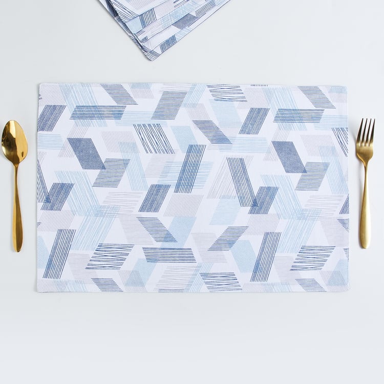 Retrieve Set of 6 Cotton Printed Placemats