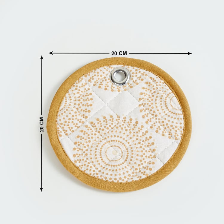 Retrieve 3Pcs Cotton Printed Kitchen Linen Set