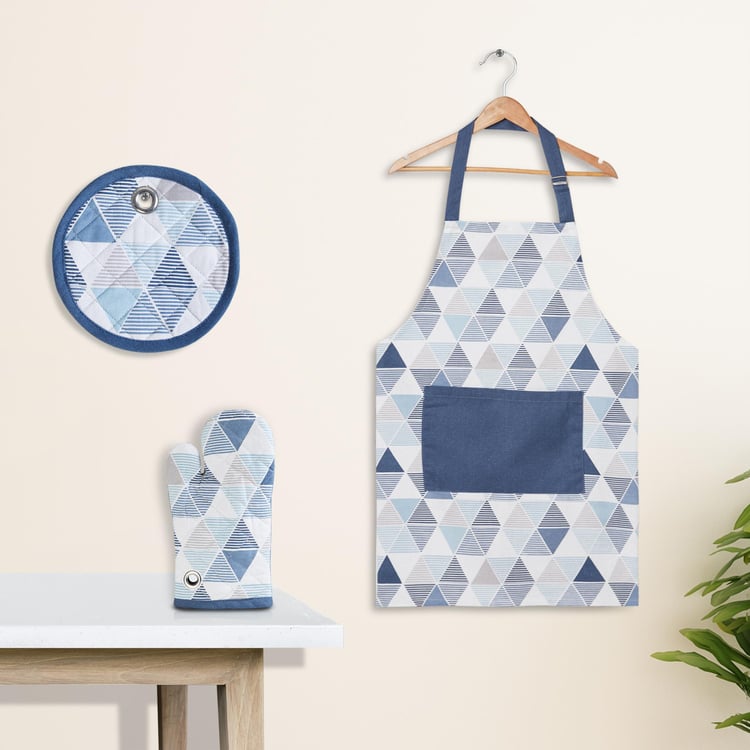 Retrieve 3Pcs Cotton Kitchen Linen Set